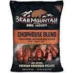 Bear Mountain Premium BBQ Woods Chophouse Blend BBQ Wood Pellets, 20 lbs, 1 Bag