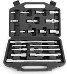 HORUSDY 20-Piece Extension Bar Set, 1/4", 3/8" and 1/2" Drive Socket Extension Set 94282