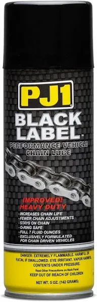 PJ1 1-06A 5 oz. Black Label Chain Lube