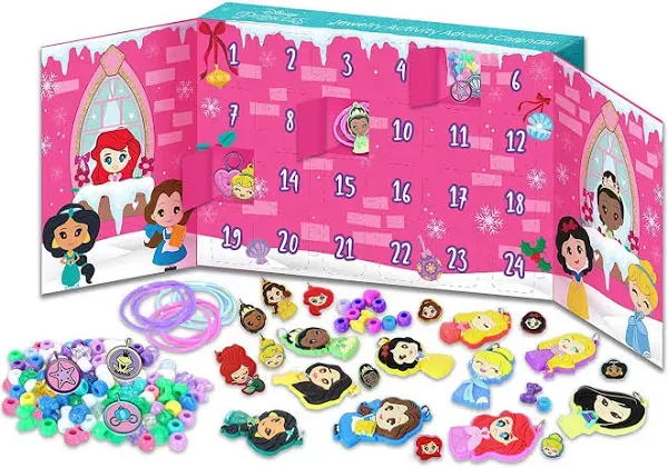 Disney Princess Jewelry Activity Advent Calendar