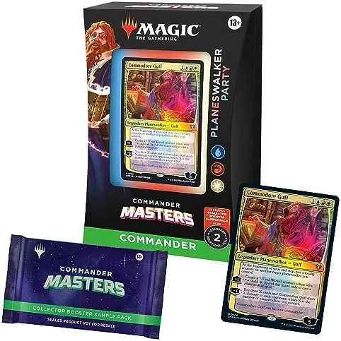 Magic The Gathering Commander Masters Commander Deck Planeswalker Party