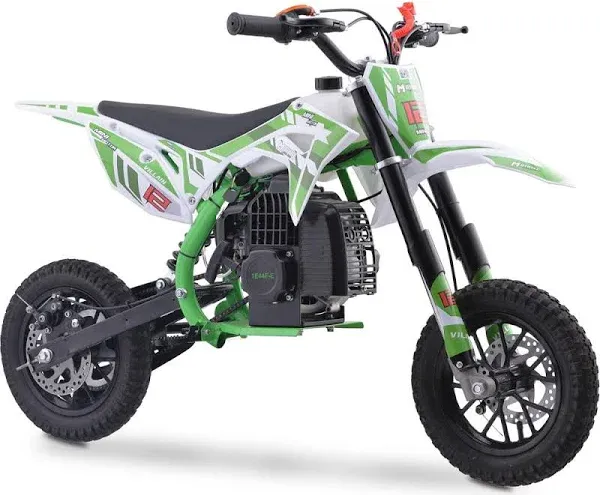 MotoTec Villain 52cc 2-Stroke Kids Gas Dirt Bike