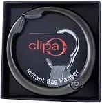 Clipa2 Bag Hanger, Matte Hematite