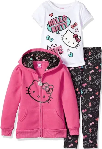 Hello Kitty Hooded Legging Set Girl's