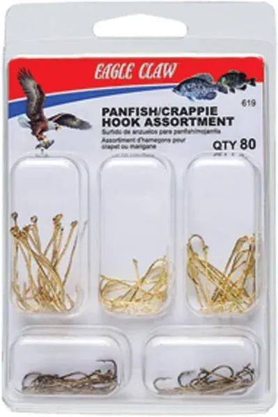 Eagle Claw CRAPPIE/BREAM HOOK ASSORTMENT