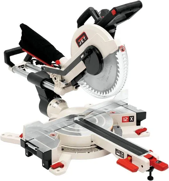 JET 12" Dual Bevel Sliding Compound Miter Saw 707212