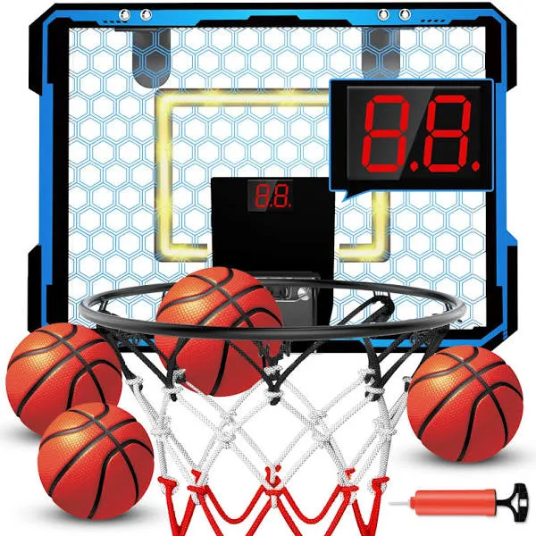 Indoor Basketball Hoop with LED Light