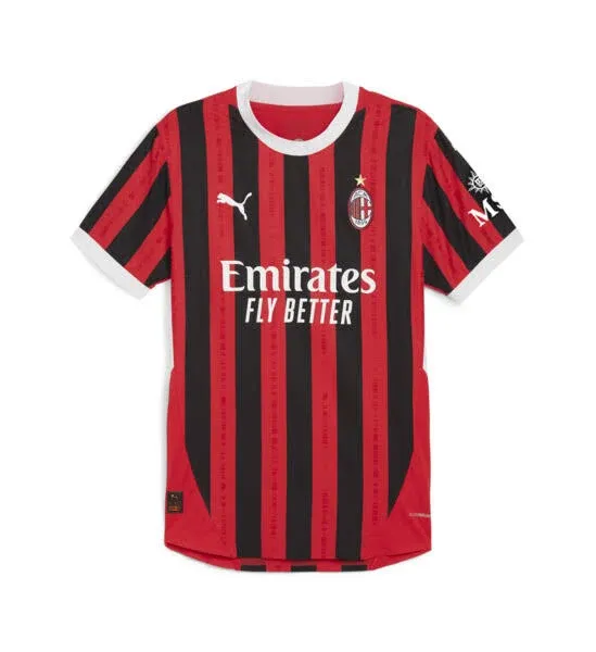 Puma AC Milan 24/25 Authentic Home Jersey - L