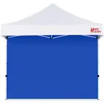 MASTERCANOPY Instant Canopy Tent Sidewall for 10x10 Pop Up Canopy, 1 Piece, Blue