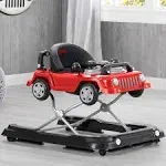 Jeep Classic Wrangler 3-in-1 Grow with Me Walker, Red