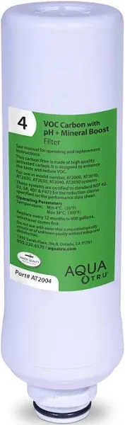 Aqua Tru Carafe VOC Filter Stage 4