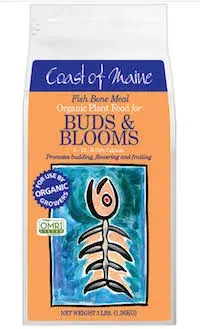 Coast of Maine 5-13-0 3 lbs Fish Bone Meal Organic Plant Food