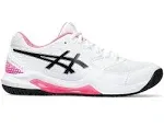 ASICS Women's Gel-Dedicate 8 Pickleball Shoes (white/hot Pink)