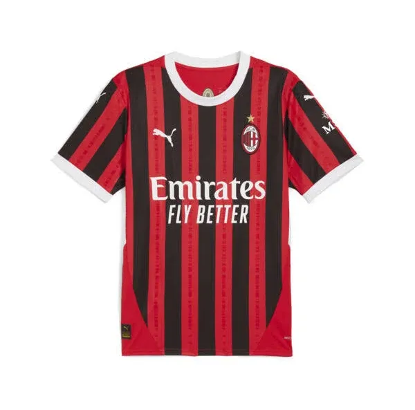 Puma Men's AC Milan 24/25 Authentic Home Jersey