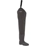 Frogg Toggs Rana II Bootfoot PVC Hip Wader (Felt), Size: 9, Brown