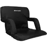 Stadium Seat Chair Collection - Wide Bleacher Cushion with Padded Back Support, 