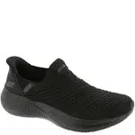 Skechers Bobs Slip-ins: Sport Infinity-Daily Vision Women's Slip On - Black-Black Size 8