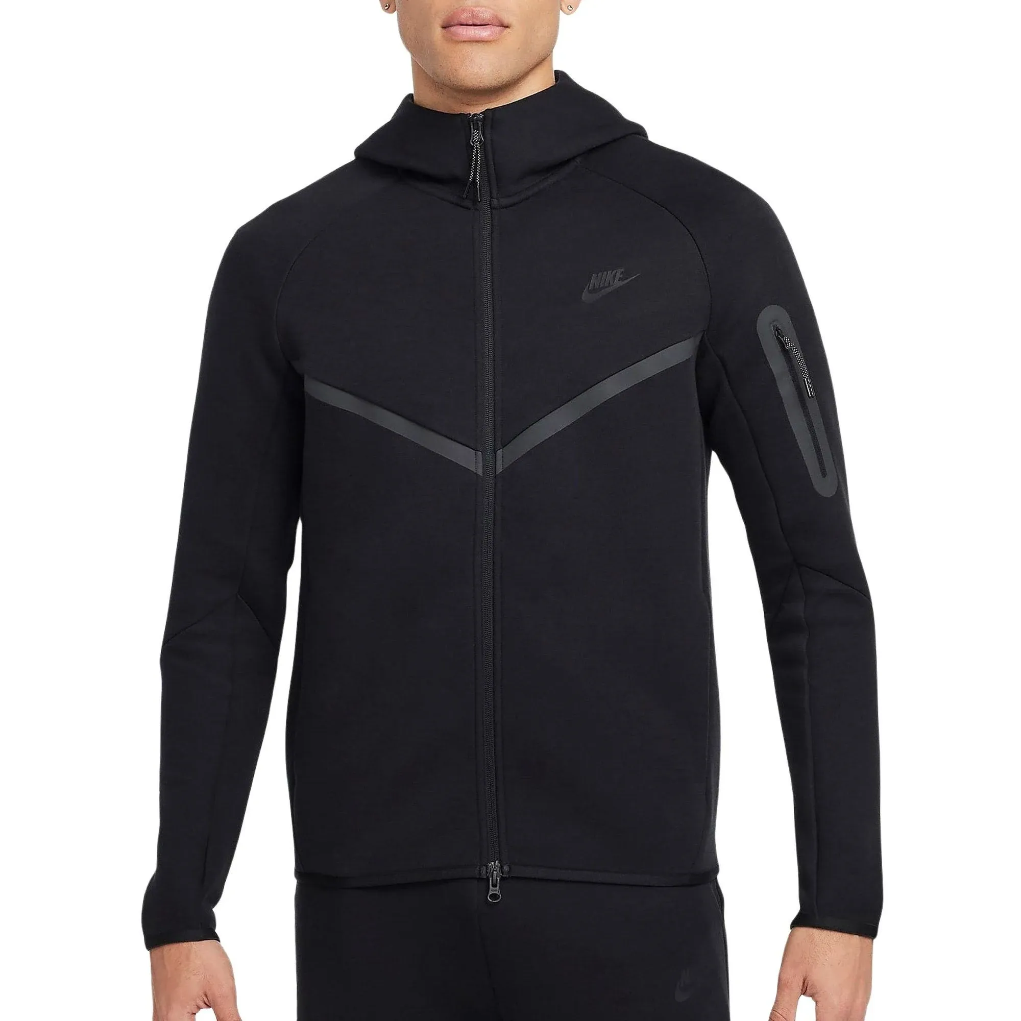 Nike Sportswear Tech Fleece Windrunner Hoodie - Schwarz