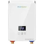 Tankless Water Heater 5.5kW 240V, EcoTouch Point-of-Use Digital Display,Electric