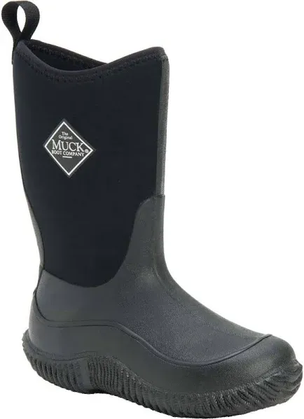 Muck Children's Hale Black Waterproof Boots KBH-000