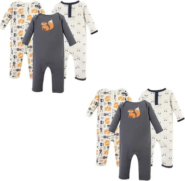 Hudson Baby Infant Boy Cotton Coveralls