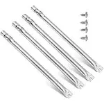 Derurizy 19.5" 62752 Grill Burner Set for Weber Genesis 300 Series, Burner Tube Replacement Weber Genesis E310 E320 E330 S310 S320 S330 EP310 EP320