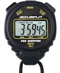 Accusplit Pro Survivor Stopwatch, Black