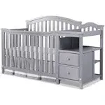 Sorelle Berkley Crib and Changer - Gray