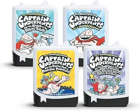 Tonies Captain Underpants Audiobook Set - 4 Pack