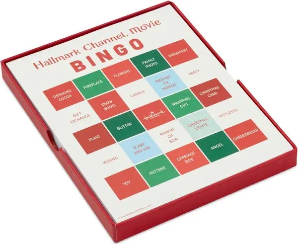 Hallmark Channel Movie Bingo Game Pad