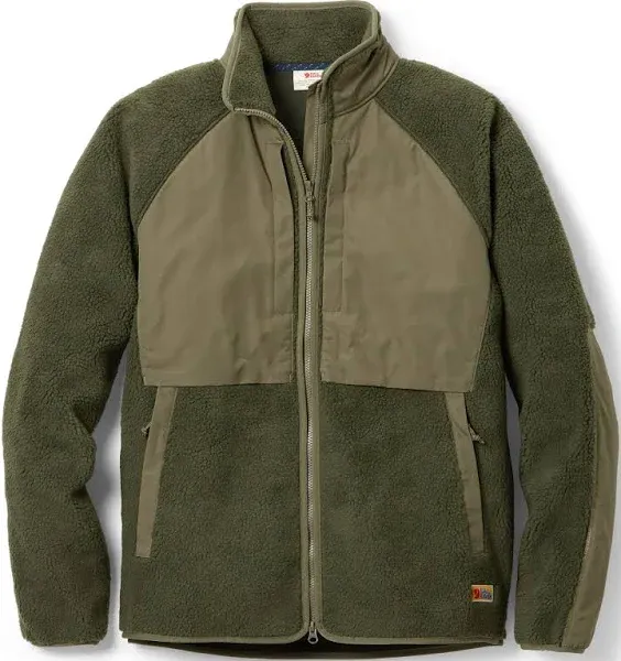 Fjallraven Vardag Pile Jacket - Men's Deep Forest / Laurel Green S