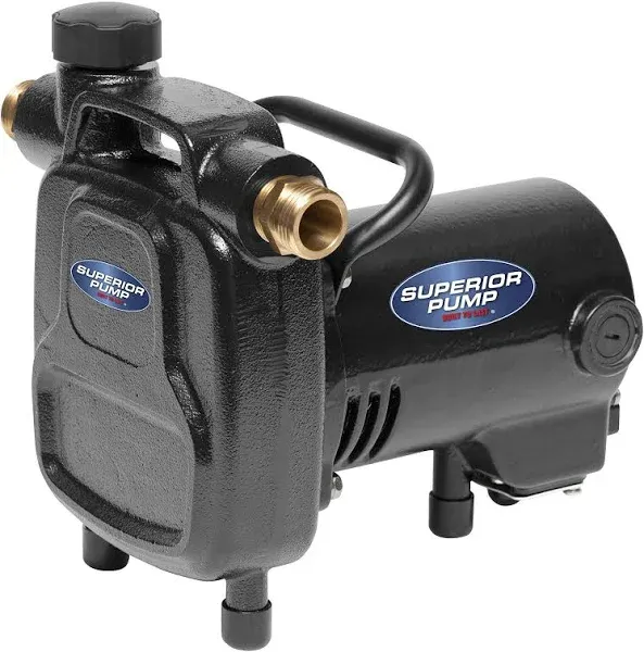 Superior Pump 90050 1/2 HP Heavy-Duty Cast Iron Utility Water Transfer Pump