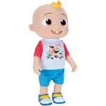 CoComelon Deluxe Interactive JJ Doll w/Outfit Bowl Spoon Shoes Preschool Toy NIB