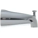 Danco Tub Spout With Diverter Slip-Joint Chrome Metal 2-1/2&#039; x 1/2&#034; 88434 