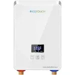 Tankless Water Heater Electric 240v Whole House Eco Instant Hot On Demand Sliver