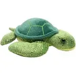 Hug'Ems-Mini Green Sea Turtle Stuffed Animal 7"