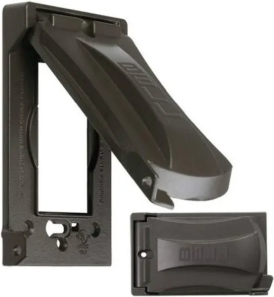 Bell MX1050Z 1-Gang Weatherproof Flip Cover