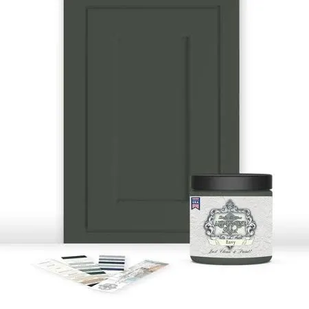 ALL-IN-ONE Paint by Heirloom Traditions, Envy (Slate Green), 8 Fl Oz