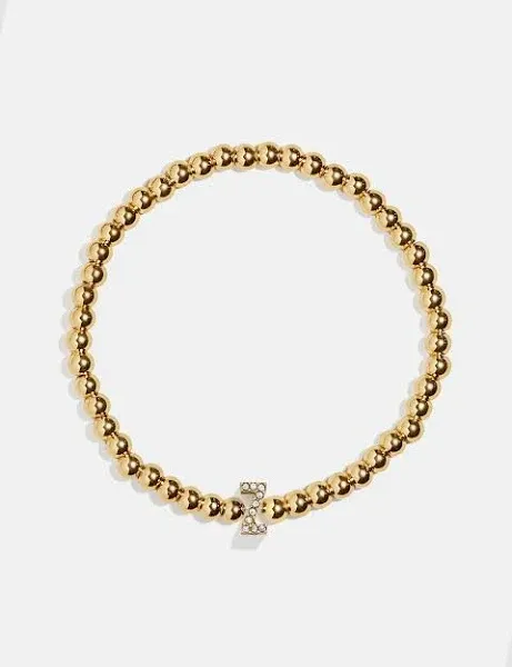 BaubleBar Pisa Pavé Initial Bracelet