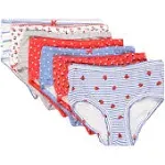 Carter's 7-Pack Ladybug Print Stretch Cotton Underwear 10-12 Multi