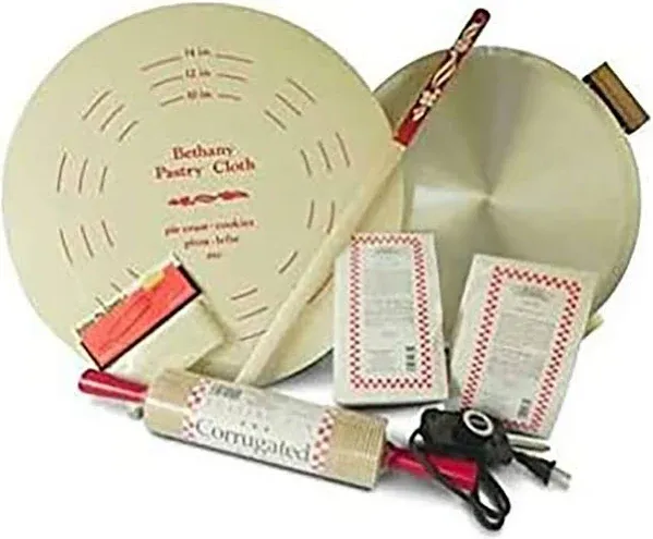 8 Piece Lefse Starter Kit – Included Aluminum Heritage Grill