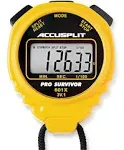 Accusplit Pro Survivor Stopwatch, Black