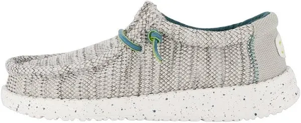 Wally Toddler Heathered Mesh - White