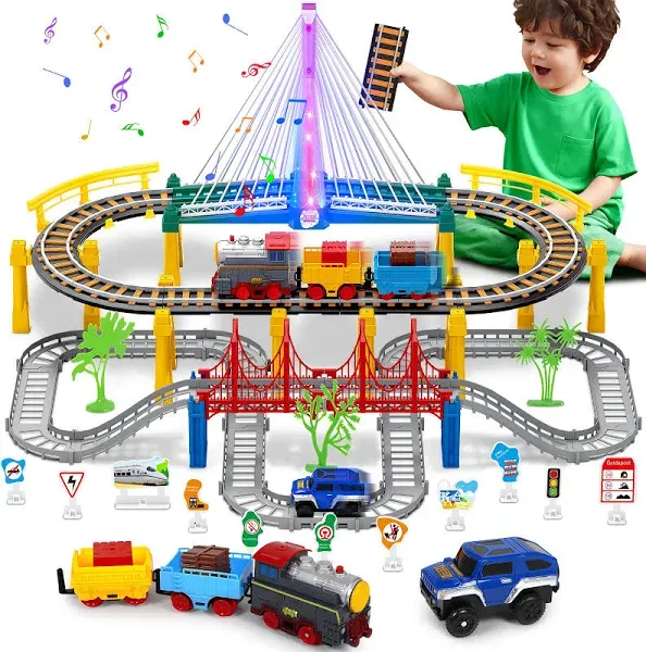 Vunrahsg Electric Train Set