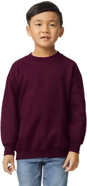 Gildan G180B Youth Heavy Blend Fleece Crewneck Sweatshirt