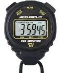 Accusplit Pro Survivor Stopwatch, Black