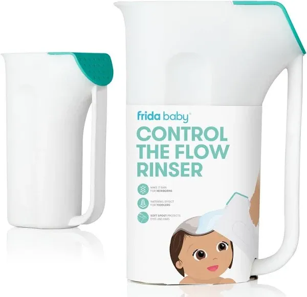  Control The Flow Bath Rinse Cup | Rinser Cup to Wash Hair + Body | Rinser Cup 