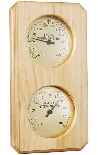 Foxyoo Sauna Thermometer Sauna Accessories for Sauna Room,°F Vertical