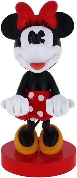 Exquisite Gaming Cable Guys: Disney Minnie Mouse Phone Stand & Controller Holder - Officially Licenced Figure