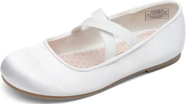 Dream Pairs Girls Ballerina Dress Shoes Mary Jane Flats